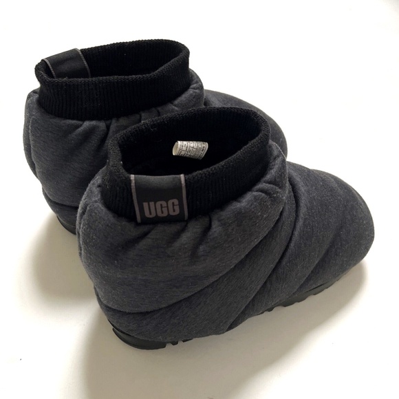 NWOB UGG Women’s Spaceslider Jersey Bootie – Charcoal Gray – Size 7 (1151652) - Picture 7 of 12